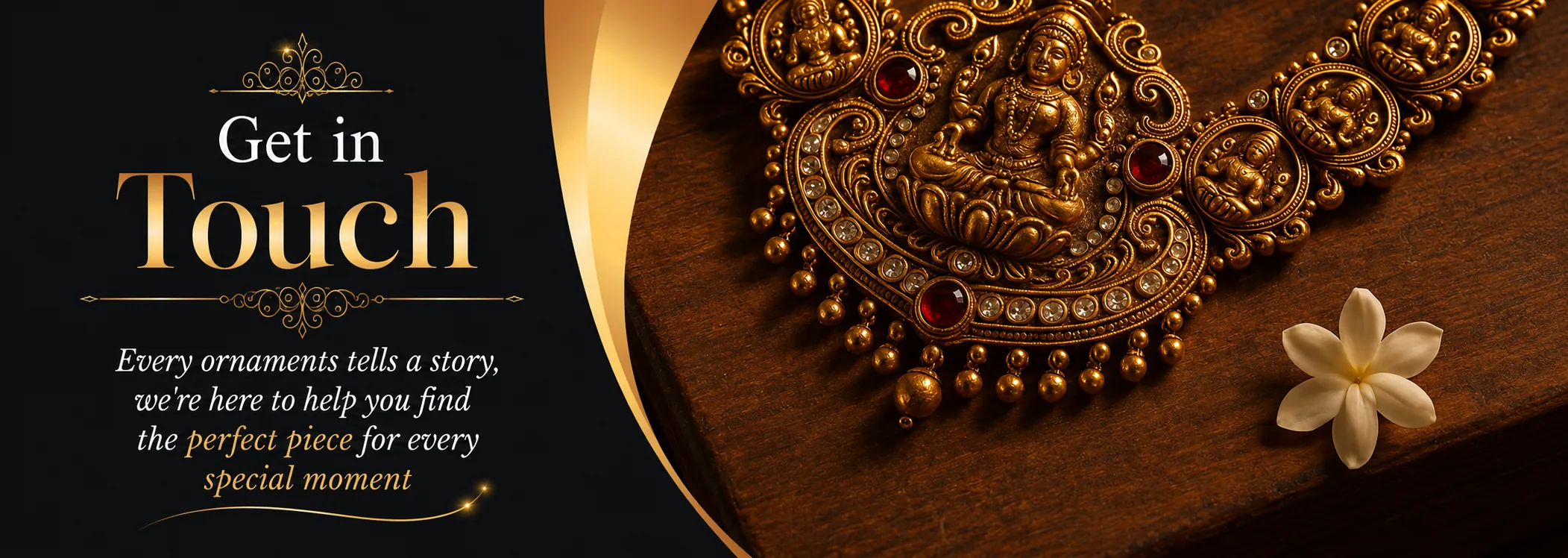 Contact Aarohi - The Premium Bridal Store banner